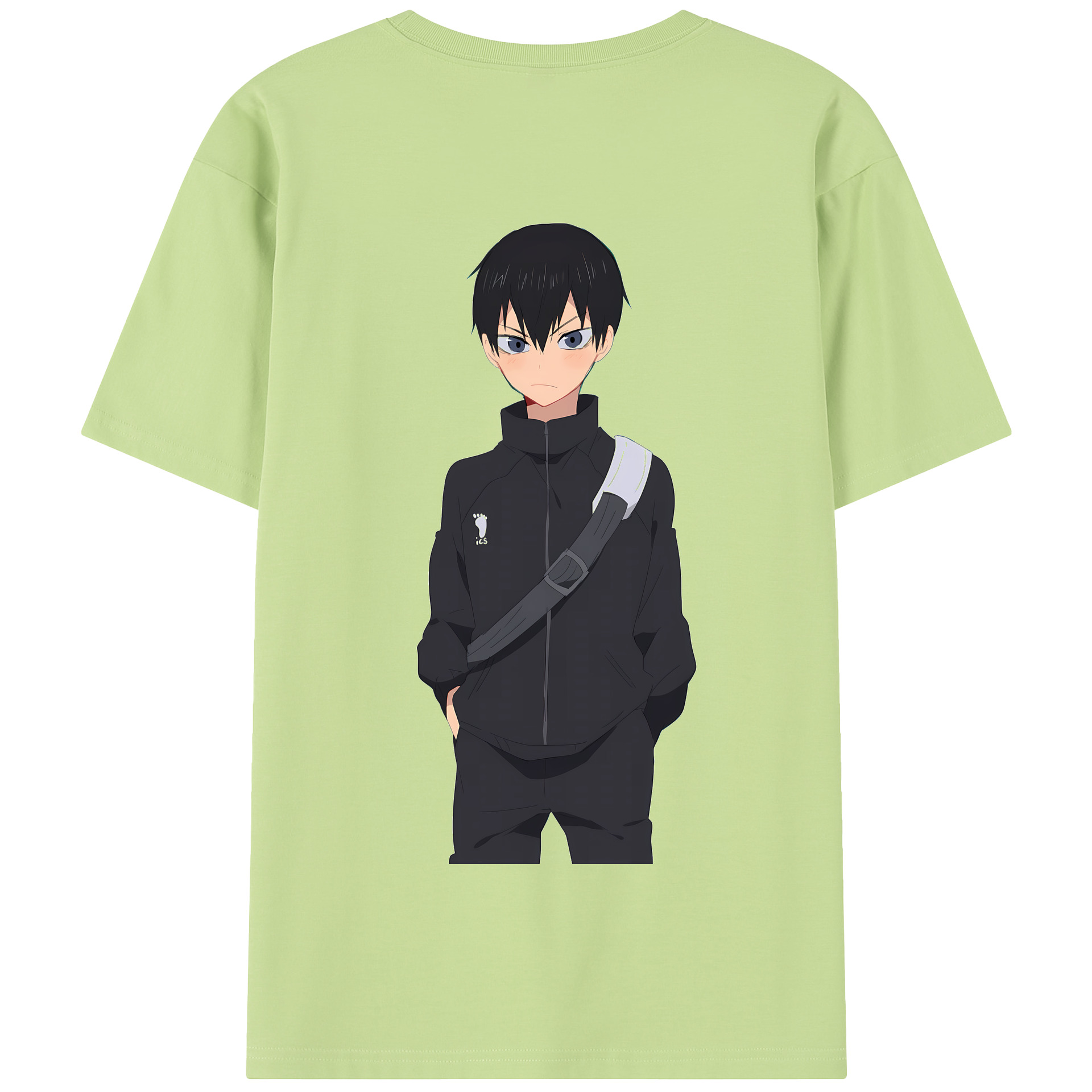 （画像用） ハイキュー!! Haikyu!! 綿100％半袖Tシャツ（背面プリント）